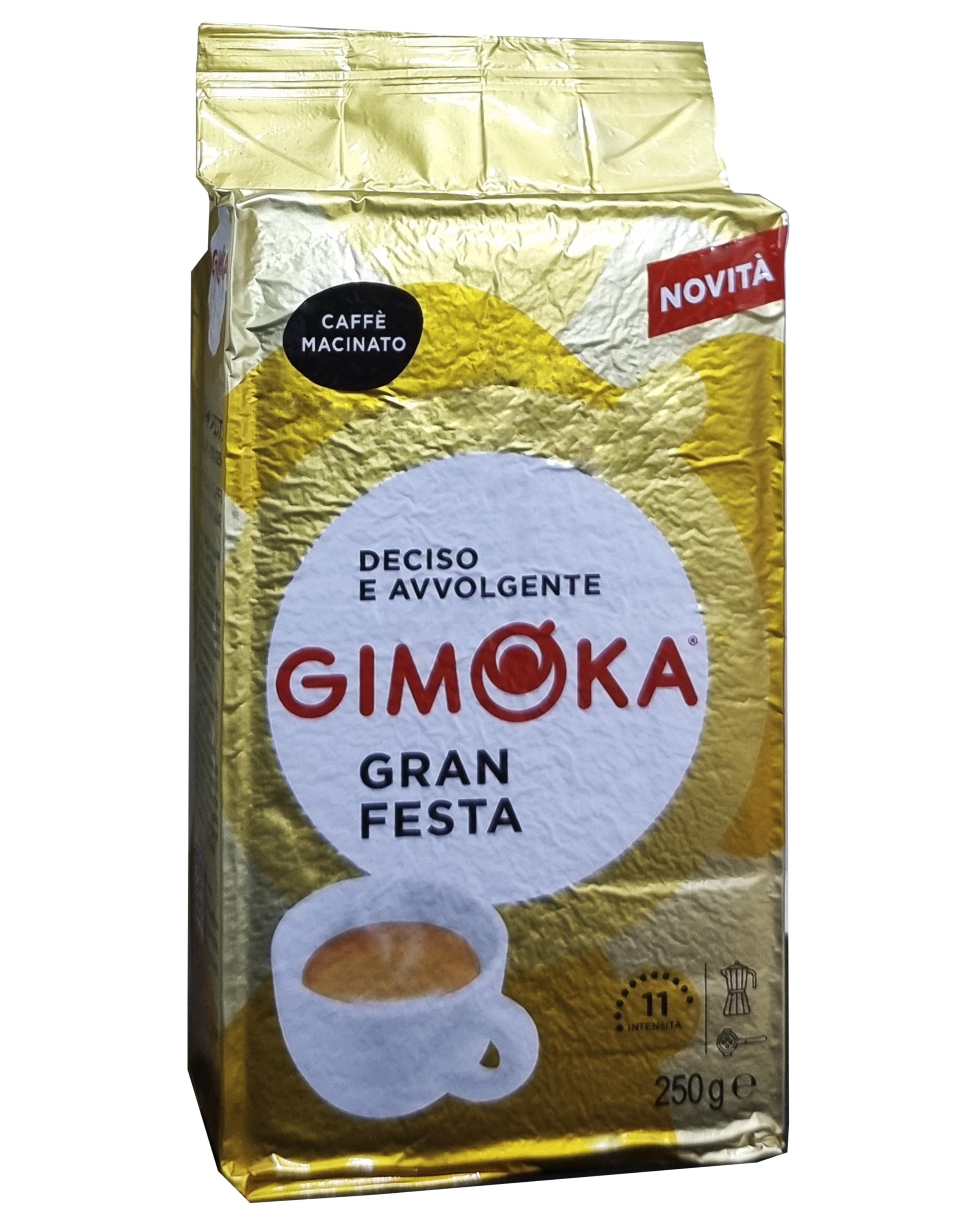 Кофе Gimoka Gran Festa молотый 250 г (234) Кофе Gimoka Gran Festa молотый 250 г (234)