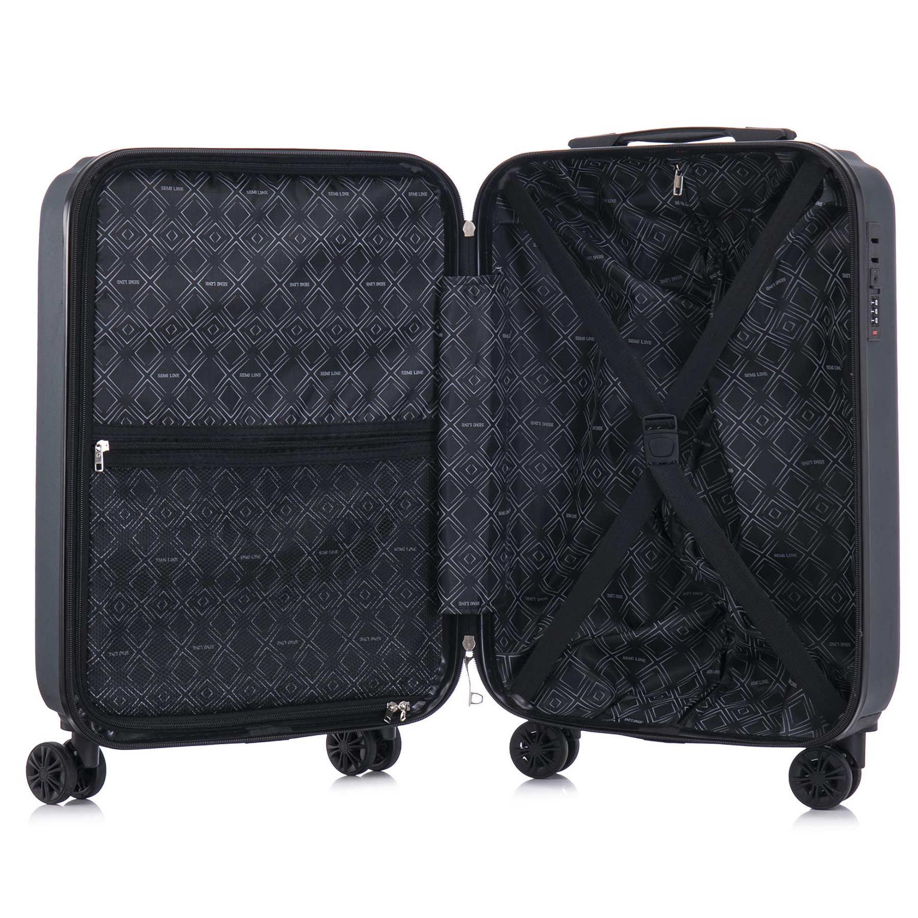 Валіза SEMI LINE 20" S Navy-Green (T5859-1) - фото 6