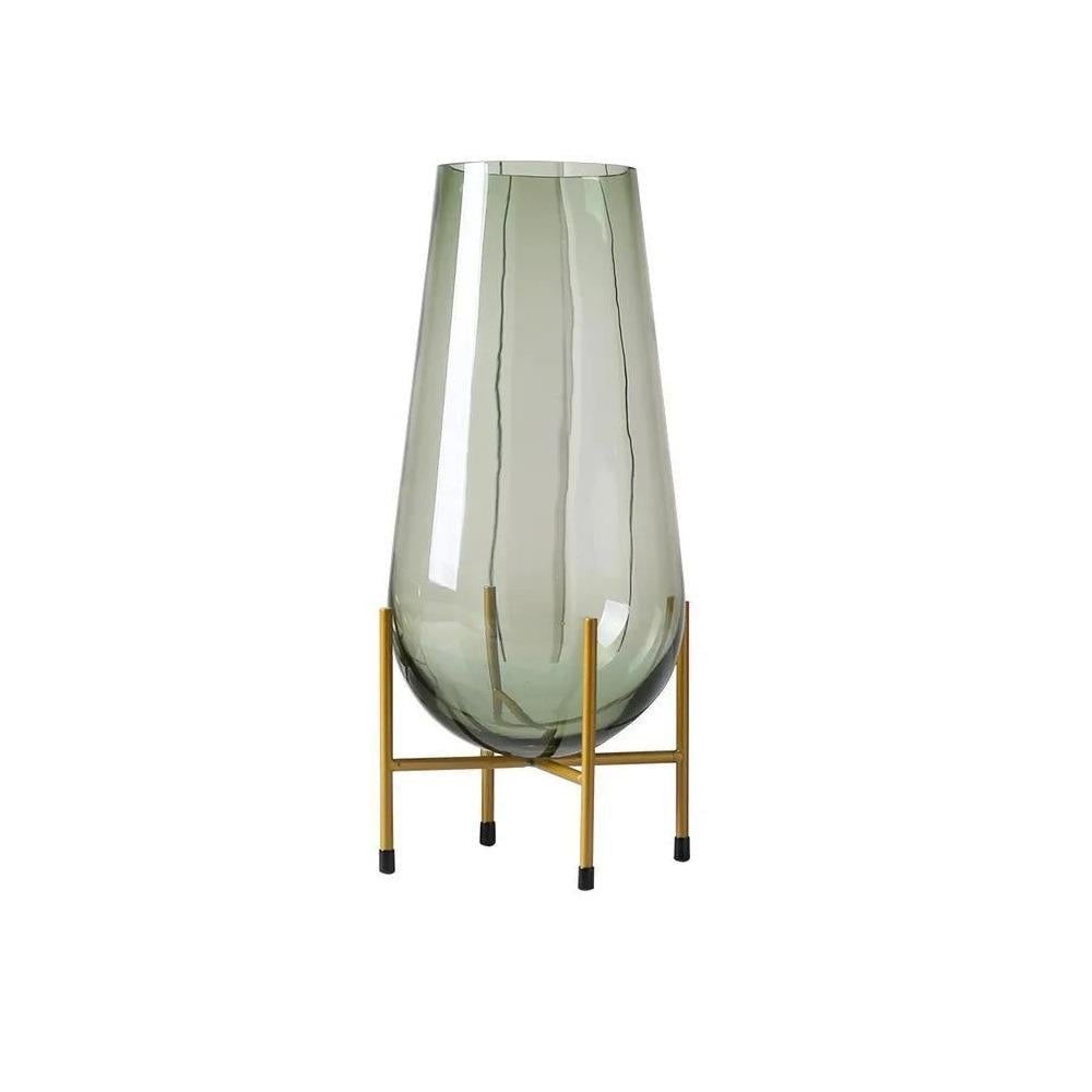 Ваза стеклянная "Carol" 15*38см Home R95310-XL