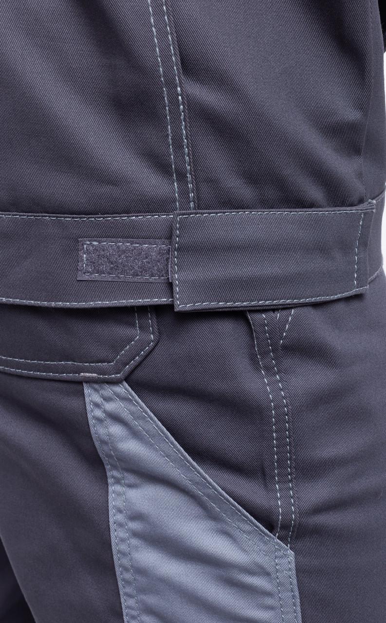 Костюм робочий ЄВРО куртка та штани XXL р. 56-58 182-188 см Сірий/Темно-сірий (27736087) - фото 12 Костюм робочий ЄВРО куртка та штани XXL р. 56-58 182-188 см Сірий/Темно-сірий (27736087) - фото 12