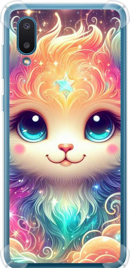 Чехол на Samsung Galaxy A02 A022G Сказочный котенок (5813sp-2260-42517)