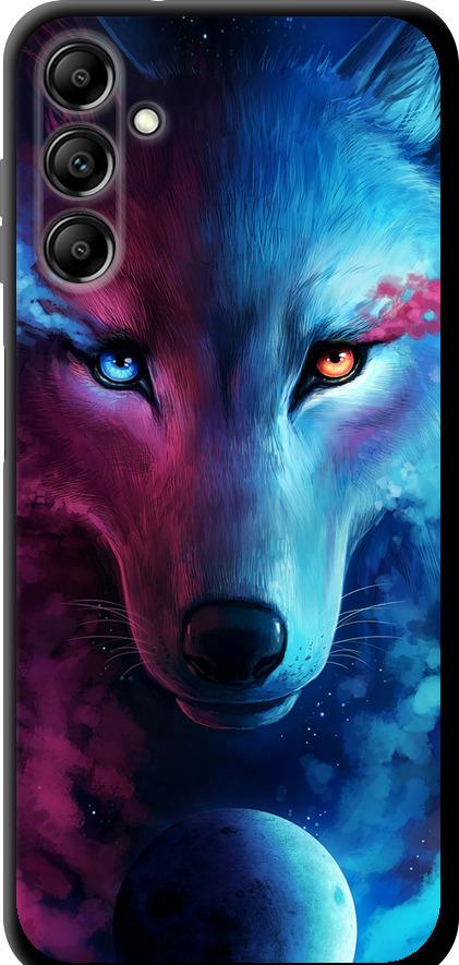 Чохол на Samsung Galaxy A14 A145F Арт-вовк (3999b-2937-42517) Чохол на Samsung Galaxy A14 A145F Арт-вовк (3999b-2937-42517)