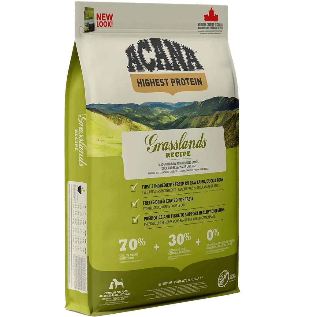 Корм сухий Acana Grasslands Dog Recipe для собак усіх порід та вікових груп з ягнятком та качкою 6 кг (a54260) Корм сухий Acana Grasslands Dog Recipe для собак усіх порід та вікових груп з ягнятком та качкою 6 кг (a54260)