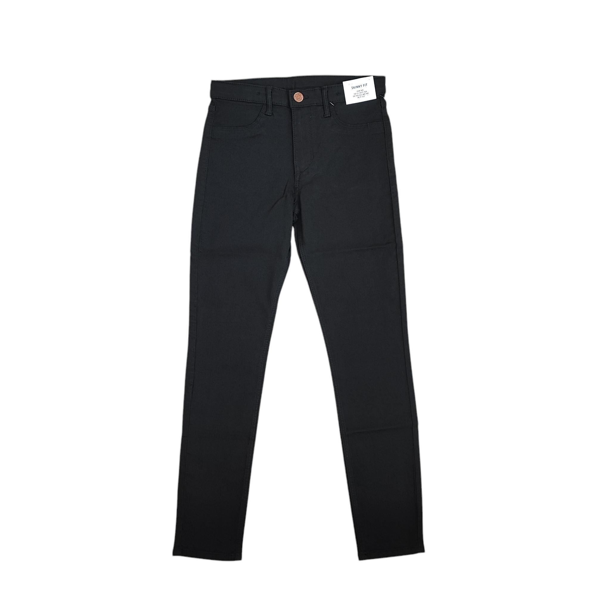 Джинси підліткові для дівчинки H&M 140 см Чорний (250122081)