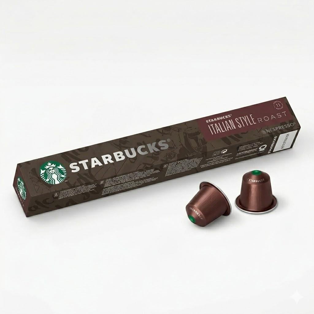 Кава в капсулах STARBUCKS Italian style roast Nespresso 10 шт. (star20008)