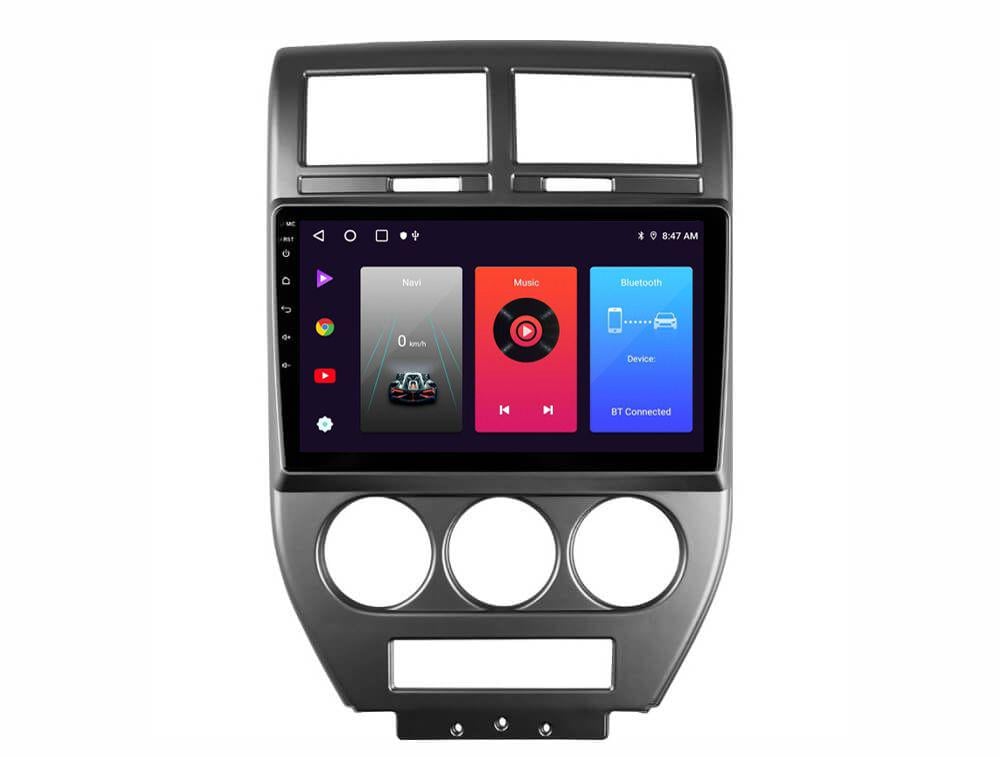 Штатная магнитола Sigma F10216 2+32 Gb Jeep Compass 1 MK 2006-2010 10"