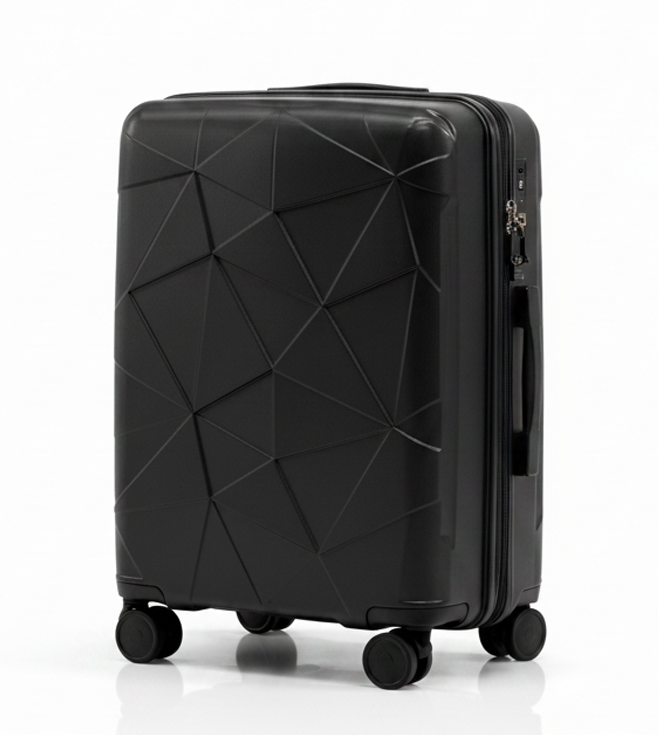 Чемодан полипропилен TSA VINCI PP016 S Черный (34047939)