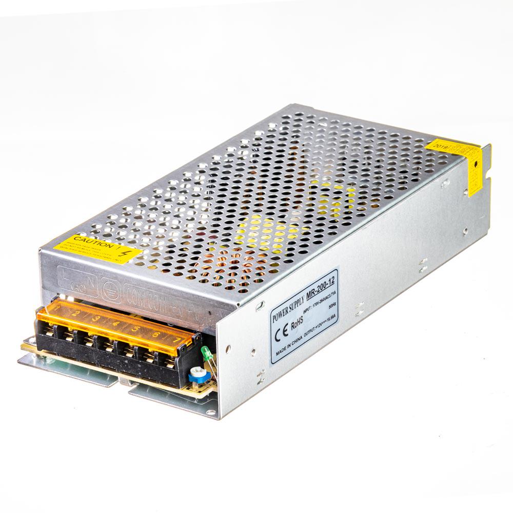 Блок живлення Led 12 V 16,66 A 200 Вт IP20 MR