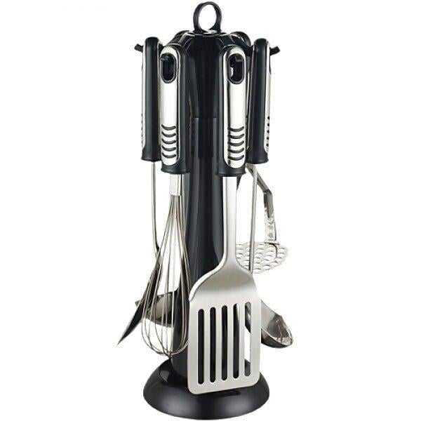 Набор кухонных принадлежностей на пластиковой стойке 7 пр. (MR-1501)