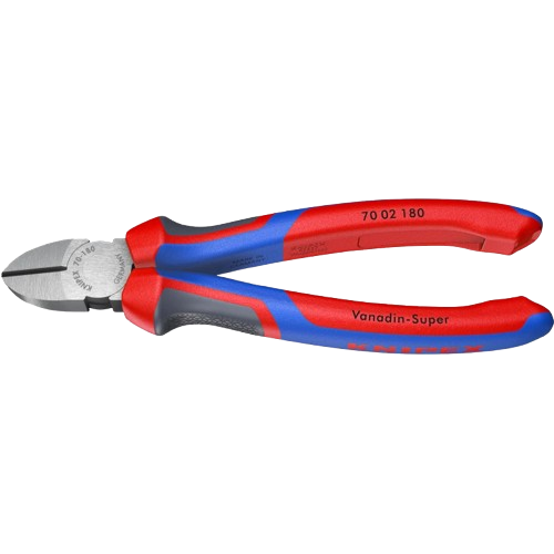 Кусачки боковые KNIPEX 70 02 180 180 мм для точной резки проволоки 4 мм Красный (34618414)