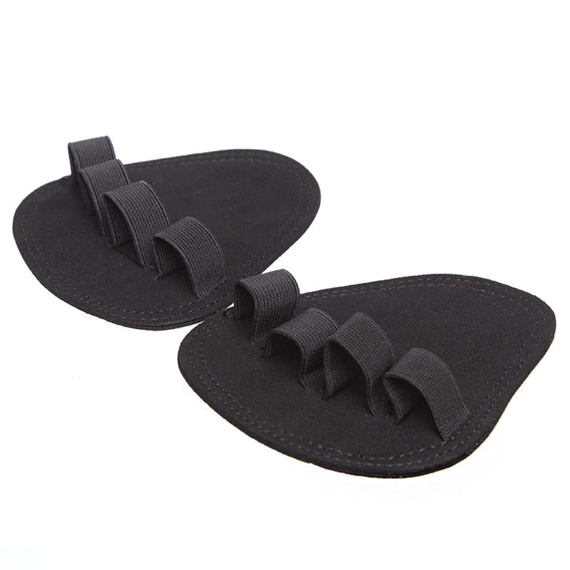 Накладки атлетичні Zelart SP-Sport TA-504 грипад для WorkOut Чорний (DR003771)