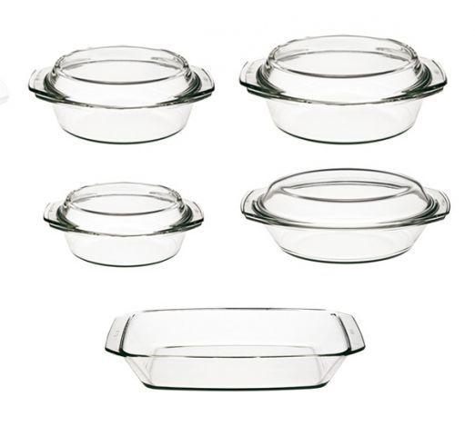 Формы для выпечки Simax универсальная прямоугольная 9 шт. Transparent (s315)