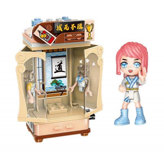 Конструктор Bambi 34012-1/8 Спортсменка фігурка аксесуари (RLT27173s35854)