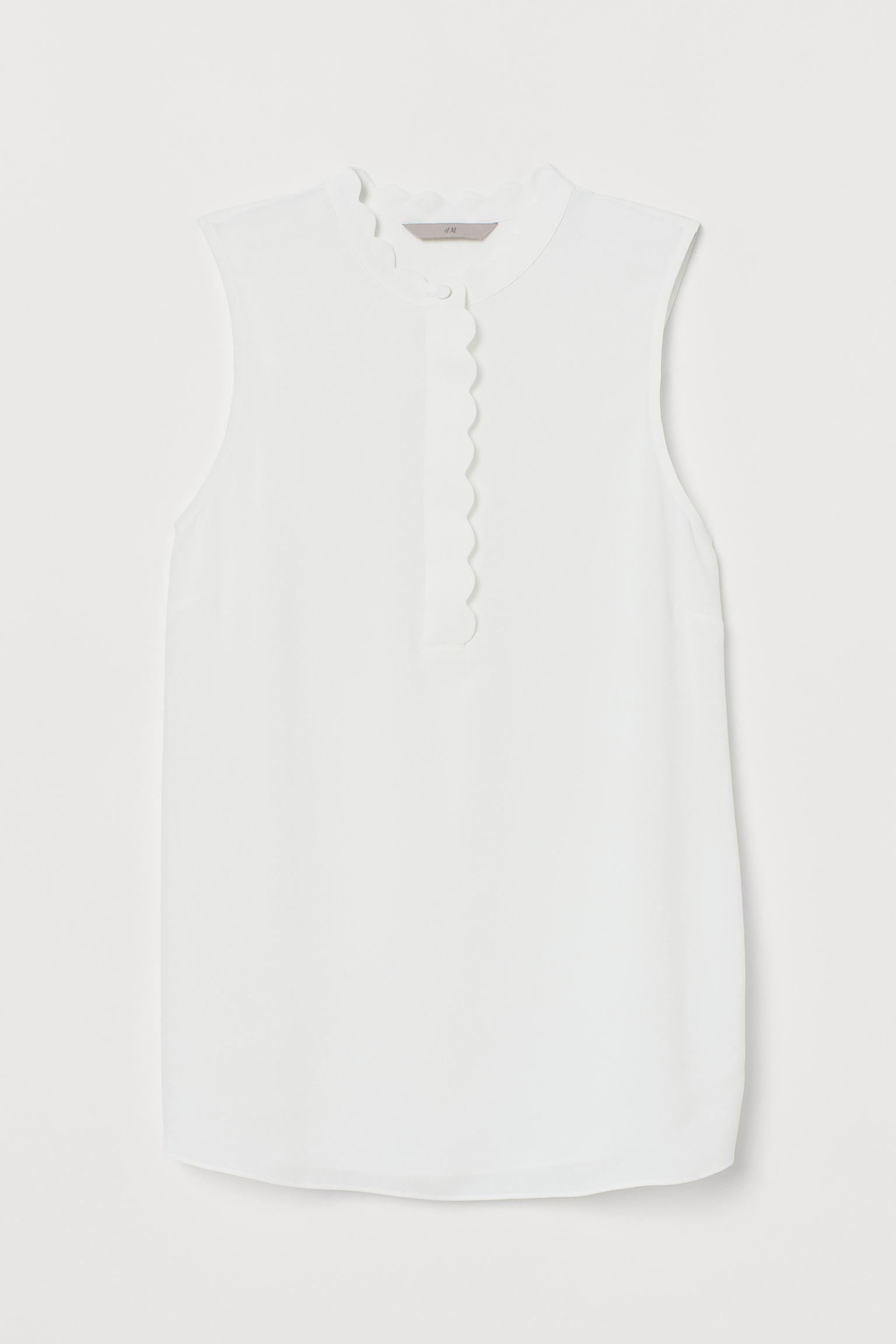 Блуза H&M р. 32 Белый (15127630370)