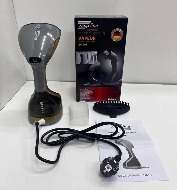 Отпариватель ручной вертикальный Zepline ZP205 2200 Вт - фото 4 Отпариватель ручной вертикальный Zepline ZP205 2200 Вт - фото 4