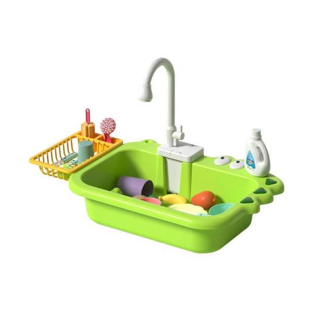 Мойка игровая посуды автоматическая подача воды/сушилка Green (163888)
