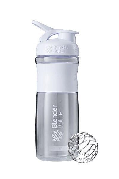 Шейкер спортивний BlenderBottle SportMixer 28 oz 820 мл White - фото 1