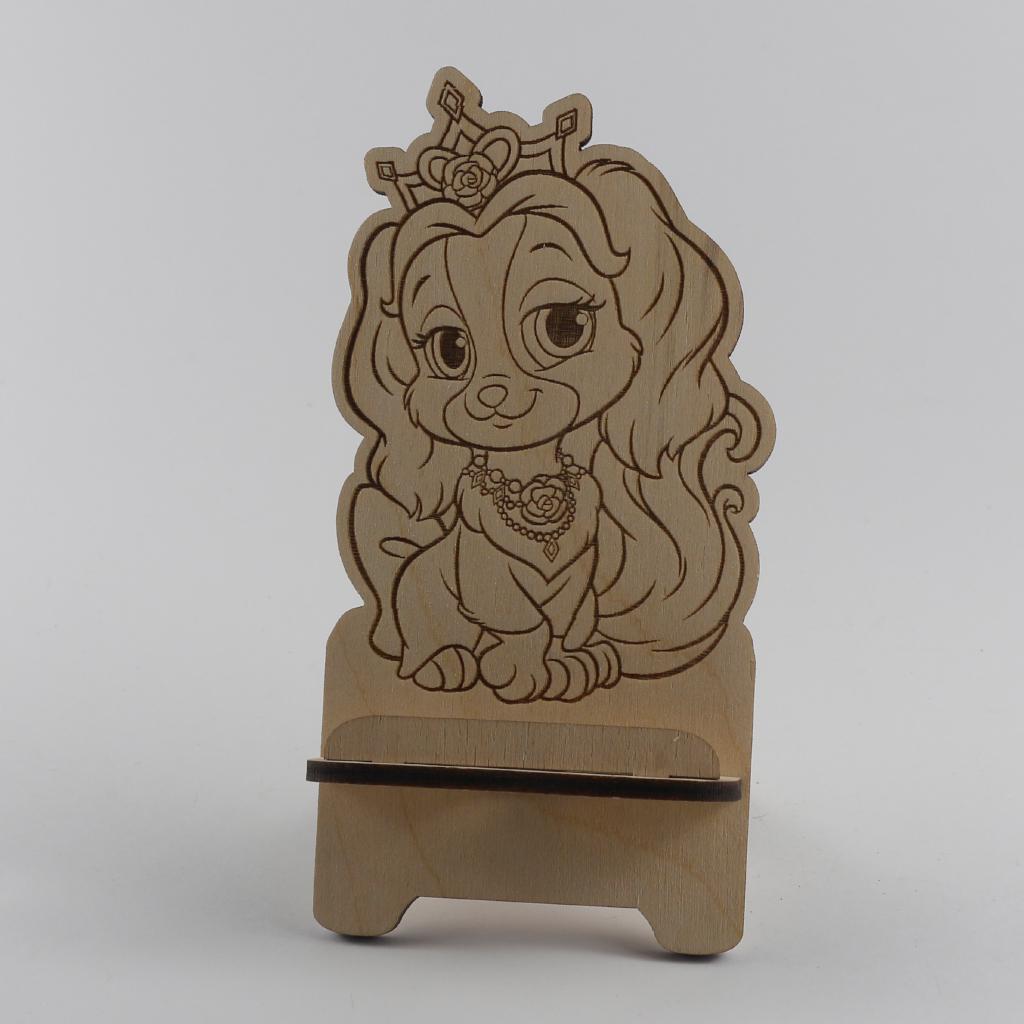 Підставка-тримач для телефону з дерева собачка 136 (03020133) - фото 3 Підставка-тримач для телефону з дерева собачка 136 (03020133) - фото 3