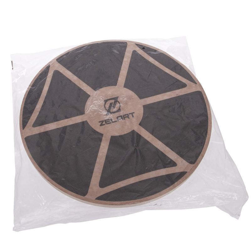 Диск балансировочный Zelart FI-2582 39х7,5 см Черный (DR004875) - фото 7 Диск балансировочный Zelart FI-2582 39х7,5 см Черный (DR004875) - фото 7