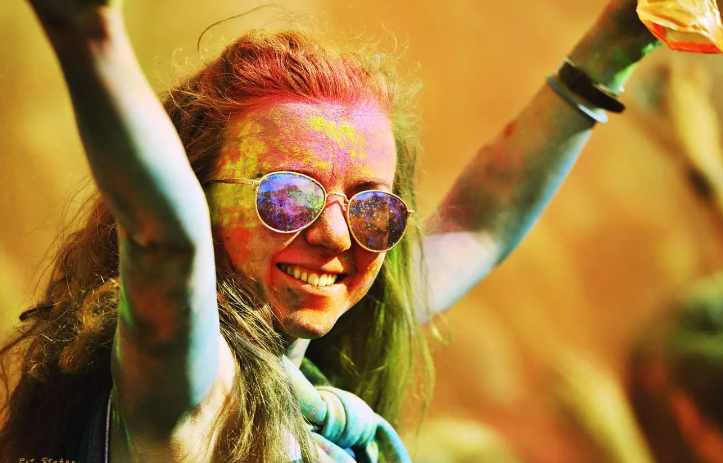 Фарба Holi Fest 10 кольорів по 100 г - фото 4