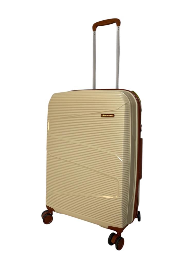 Валіза дорожня середня AIRTEX Worldline 293 поліпропілен M Кремовий - фото 5 Валіза дорожня середня AIRTEX Worldline 293 поліпропілен M Кремовий - фото 5