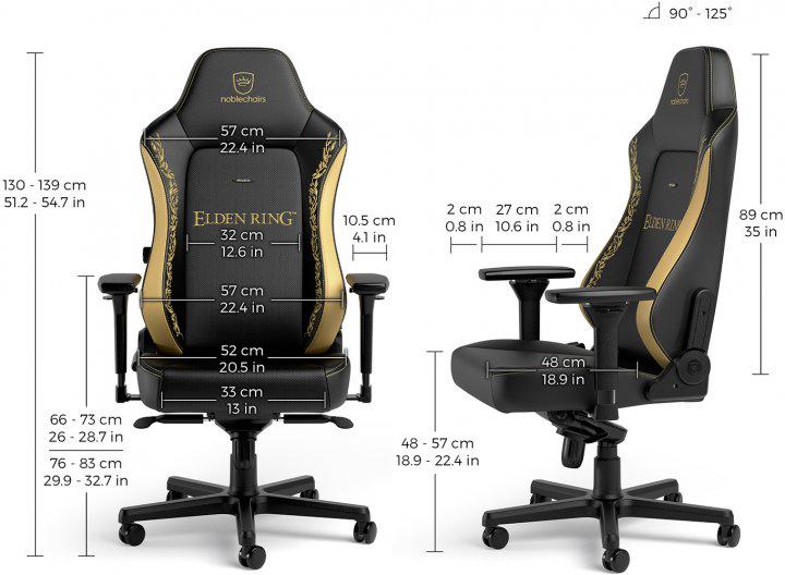 Крісло геймерське Noblechairs Hero Elden Ring Edition (9875510) - фото 5