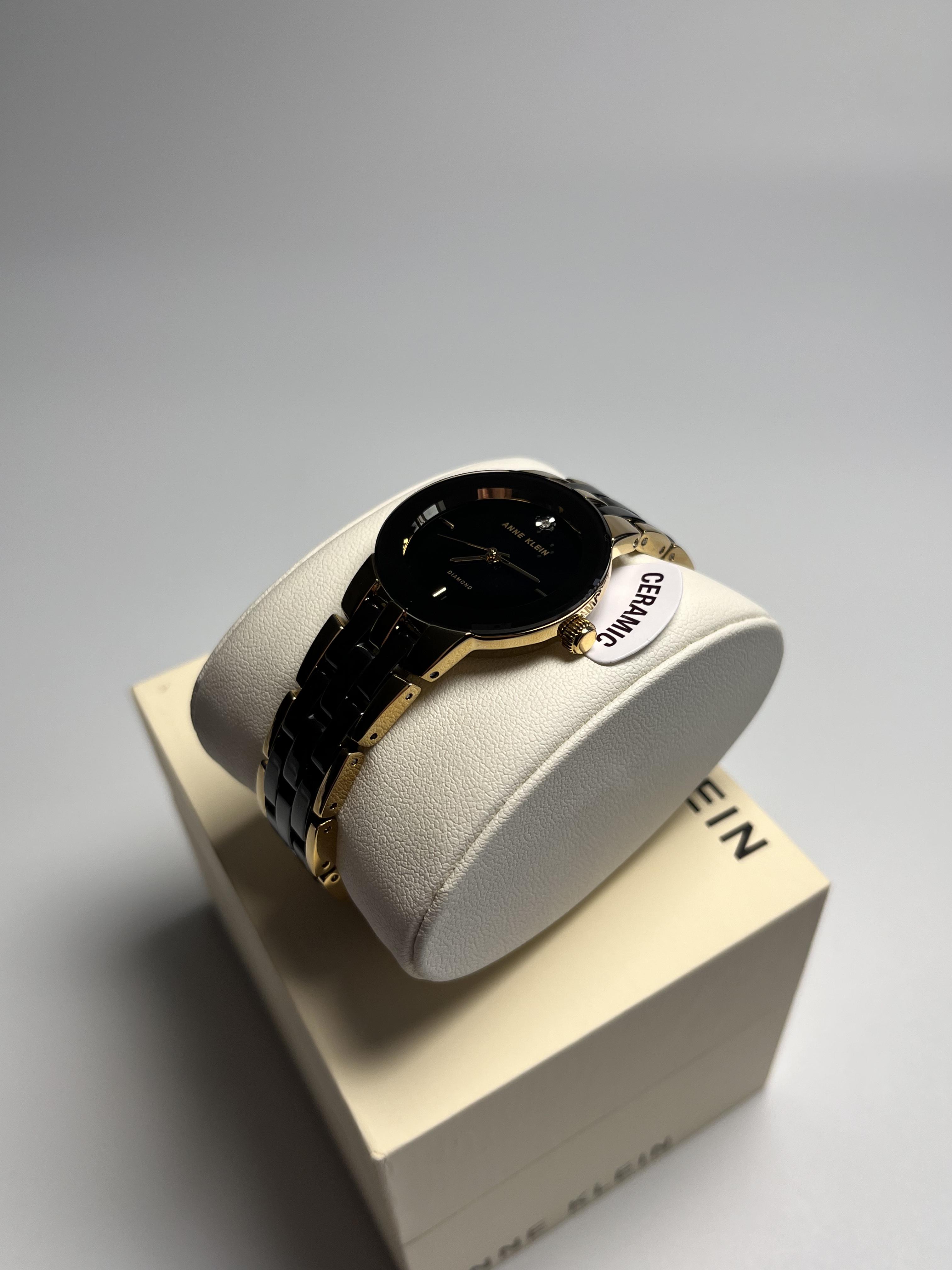 Часы классические Anne Klein AK/1610BKGB круглые Черный - фото 4 Часы классические Anne Klein AK/1610BKGB круглые Черный - фото 4