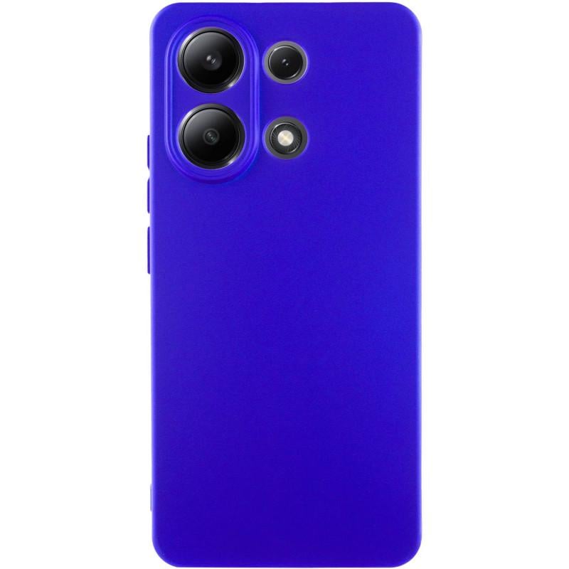 Протиударний чохол Silicone Cover Lakshmi Full Camera (AA) для Xiaomi Redmi Note 13 5G Синій / Iris
