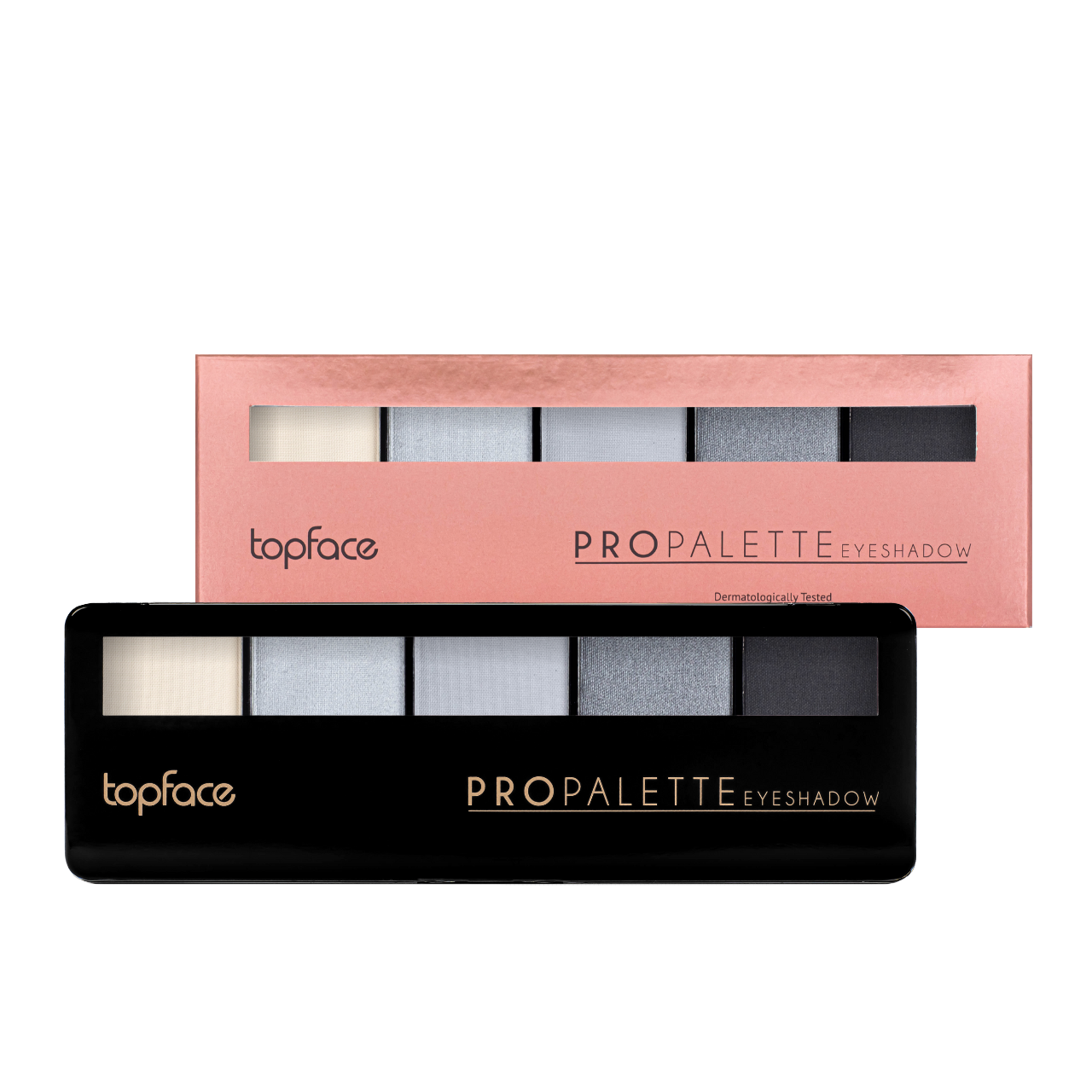 Палетка теней для век Тopface Pro Palette № 14 5 оттенков Палетка теней для век Тopface Pro Palette № 14 5 оттенков