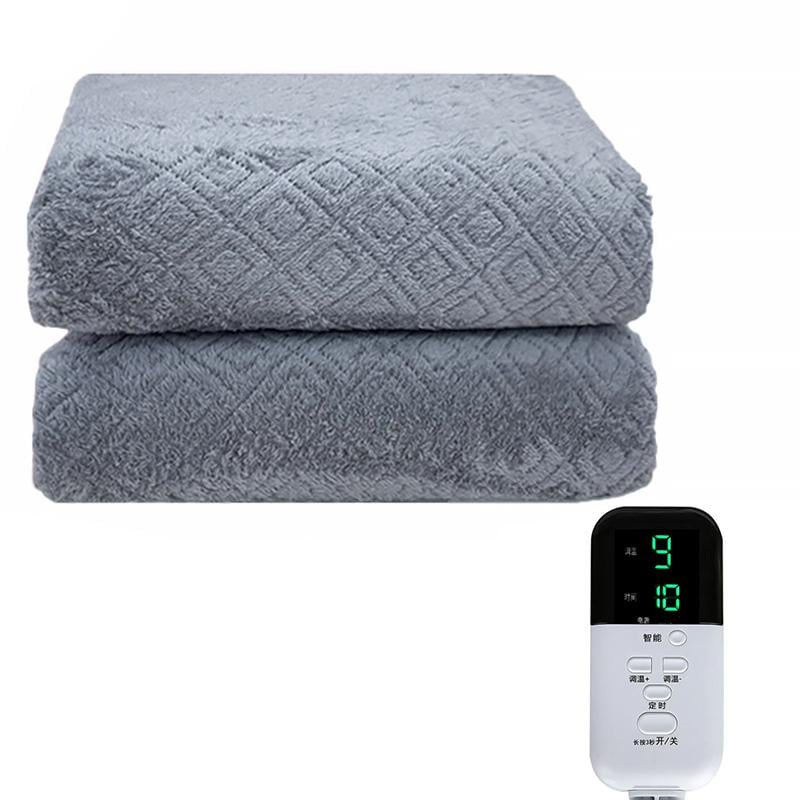 Электропростынь с подогревом от сети 220 В J-001 180х80 см Gray