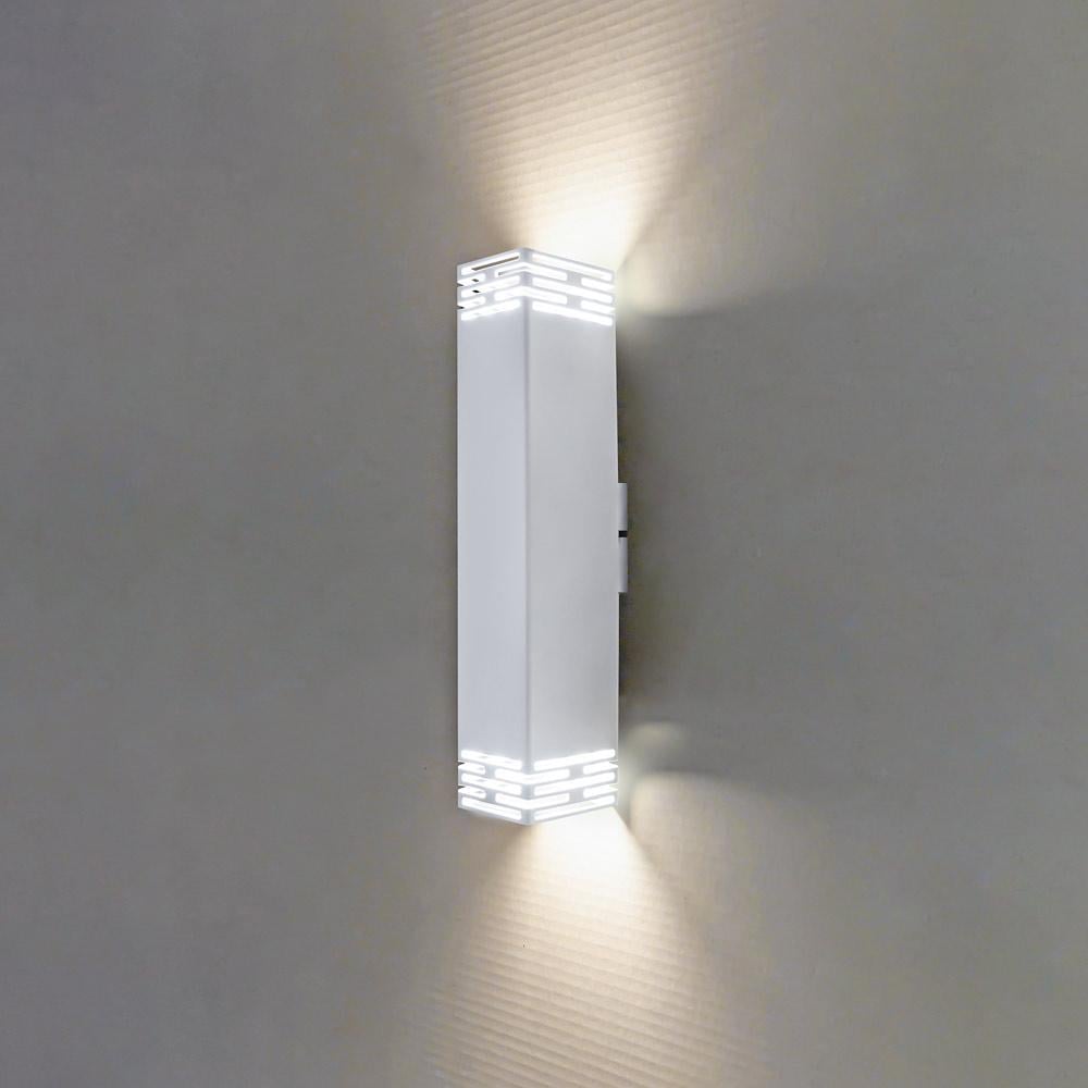 Светильник настенный MSK ELECTRIC Sieve NL 23702-1 WH под две лампы Белый (86901)