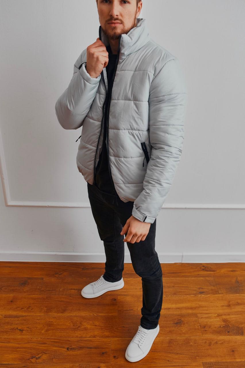 Куртка дутая зимняя Стокгольм Асос без капюшона S (2323) - фото 6 Куртка дутая зимняя Стокгольм Асос без капюшона S (2323) - фото 6