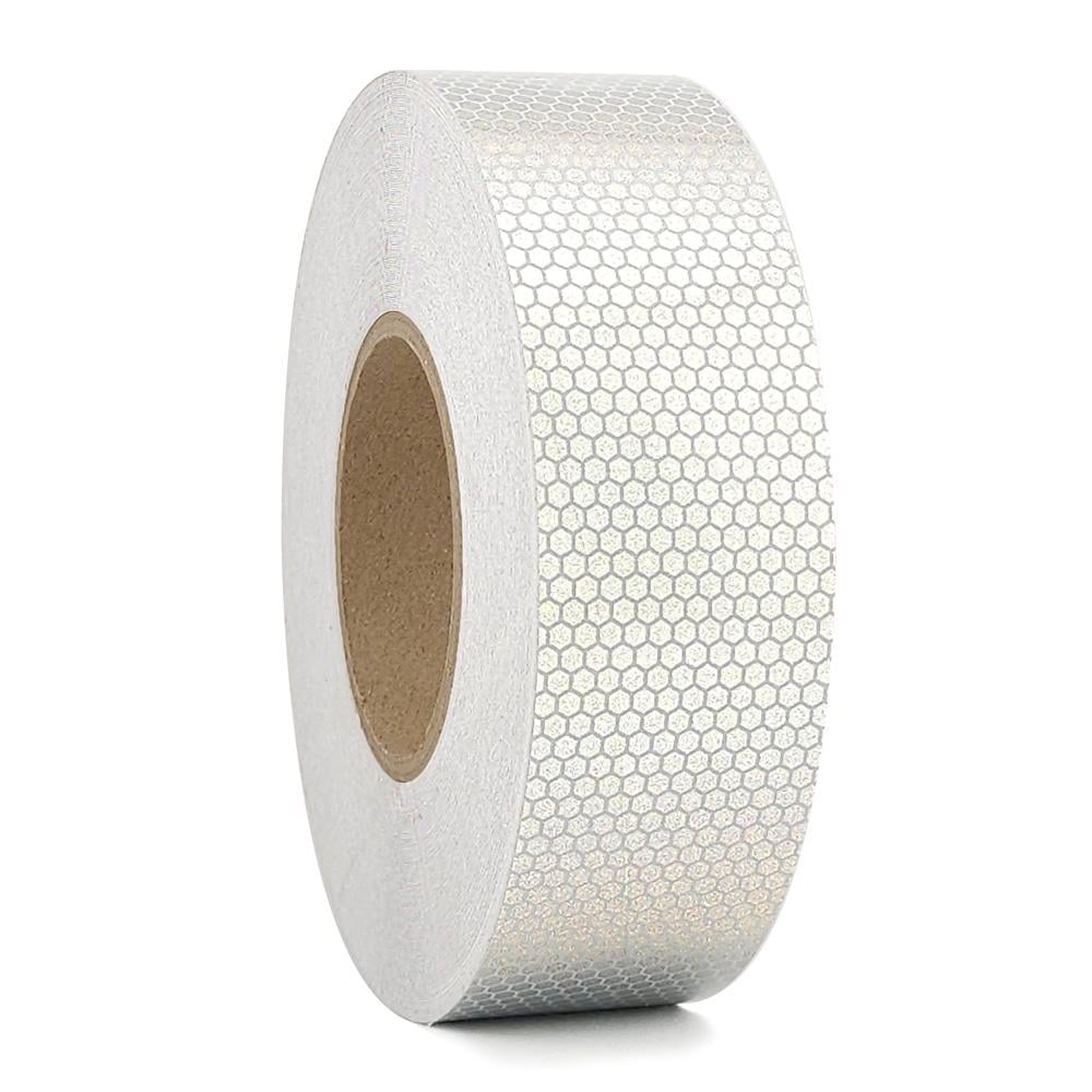 Светоотражающая лента клейкая HF Honeycomb 5 см х 45,7 м Белый (488497454)