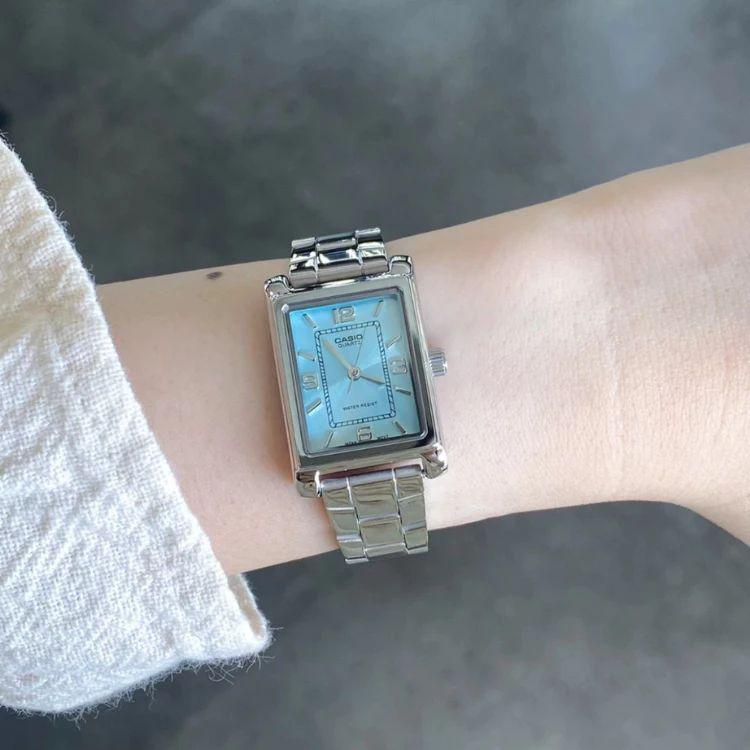 Наручные часы женские Casio LTP-1234DD-2A tiffany CARTIER (2546975090) - фото 8