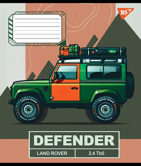 Зошит YES 36 стор. клітинка (767335)