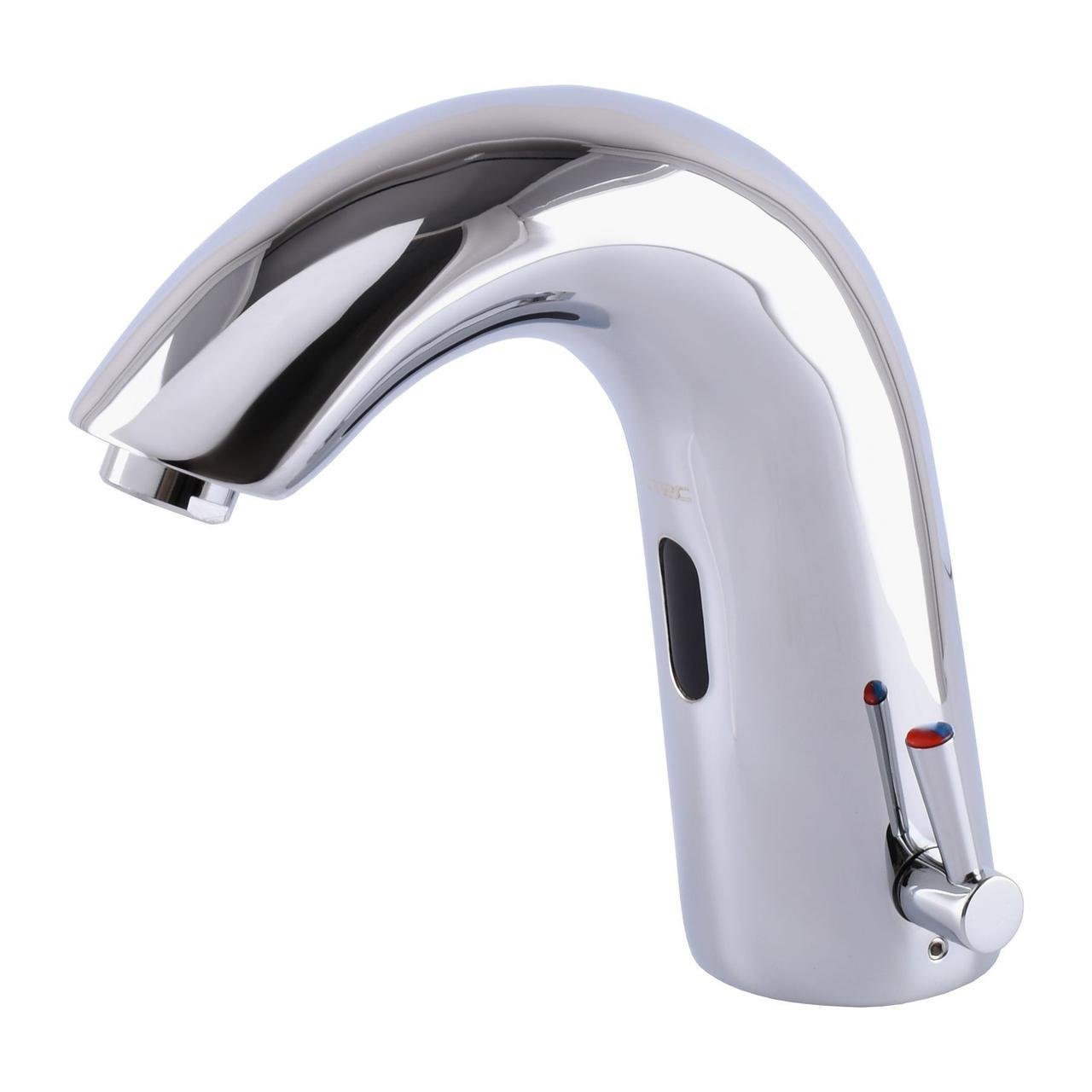 Смеситель сенсорный для умывальника с трансформатором HOTEC 19.112-DC/AC 220V/6V латунный Hot/Cold (2633543866)