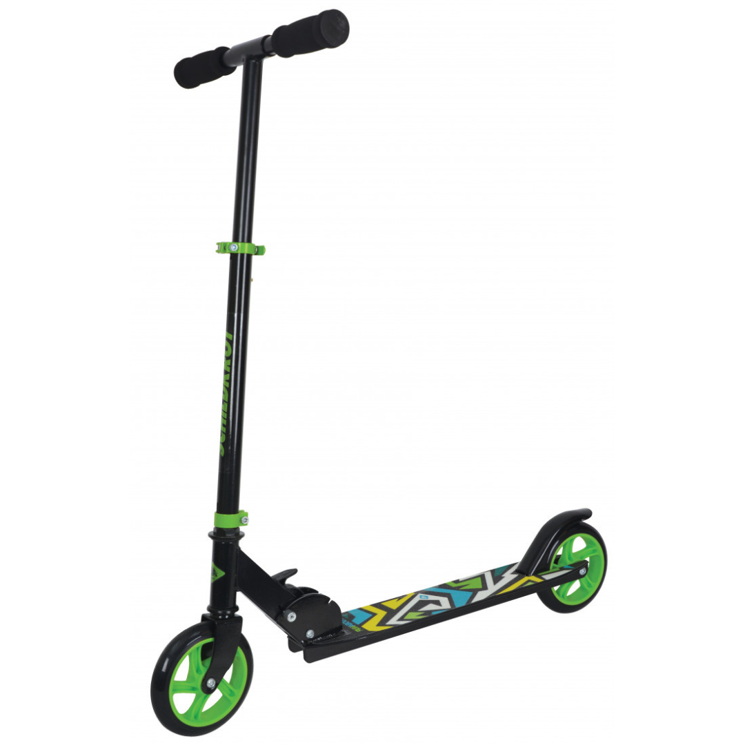 Самокат Schildkrot City Scooter RunAbout KN 145 мм Black/Green(NIA1)