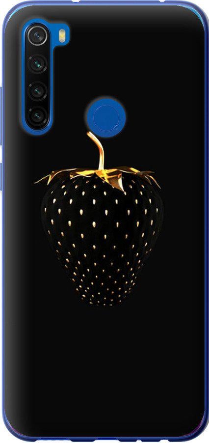 Чехол на Xiaomi Redmi Note 8T Черная клубника (3585u-1818-42517)