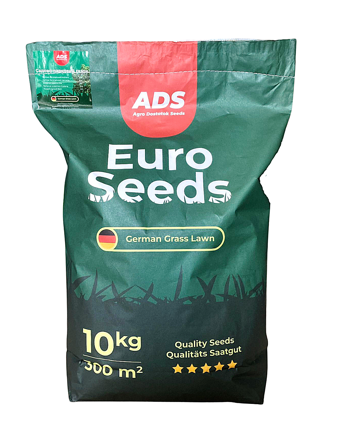 Насіння для газону парковий тіньовий ADS Euro Seeds 10 кг