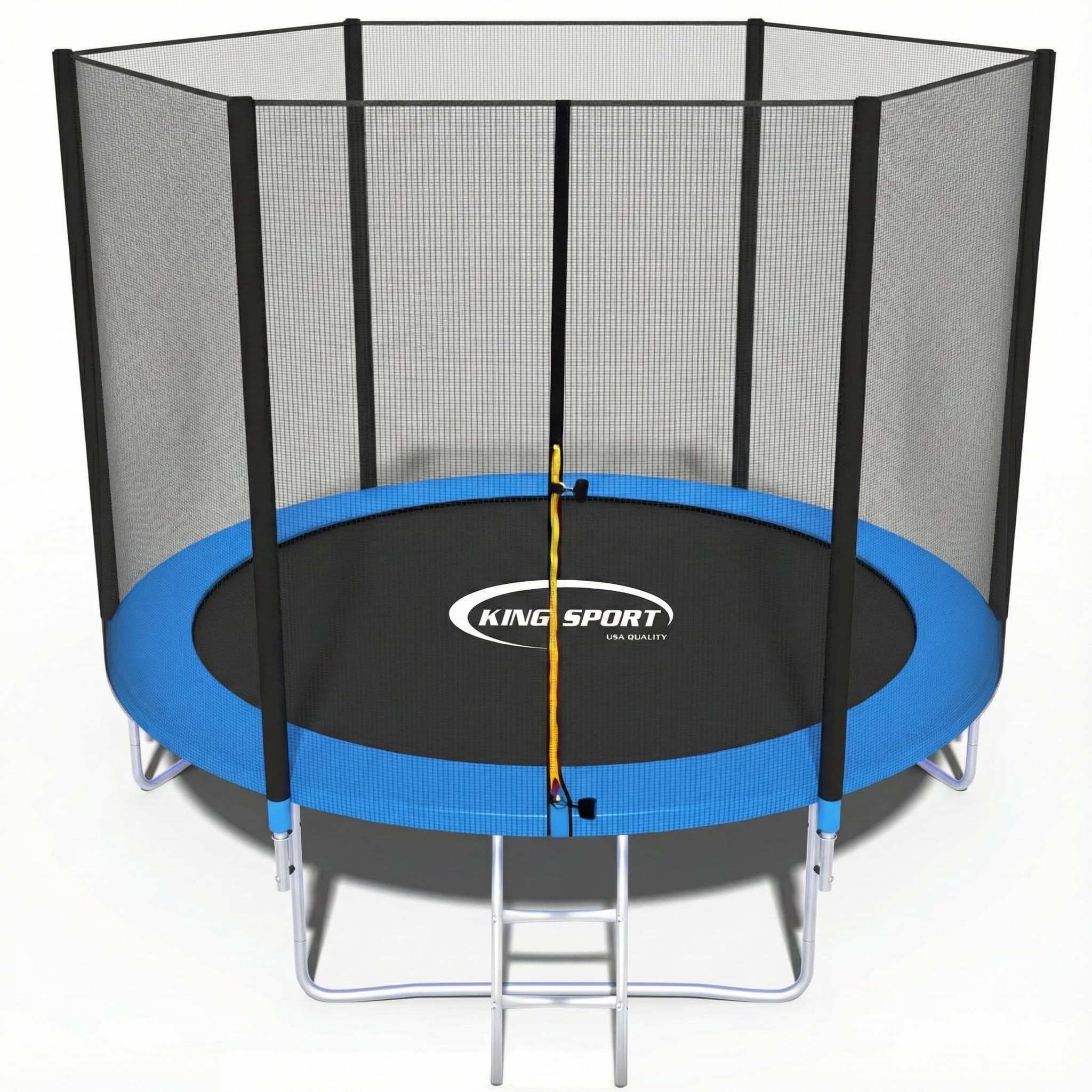 Батут с сеткой KingSport с лестницей 183 см (1961253) Батут с сеткой KingSport с лестницей 183 см (1961253)