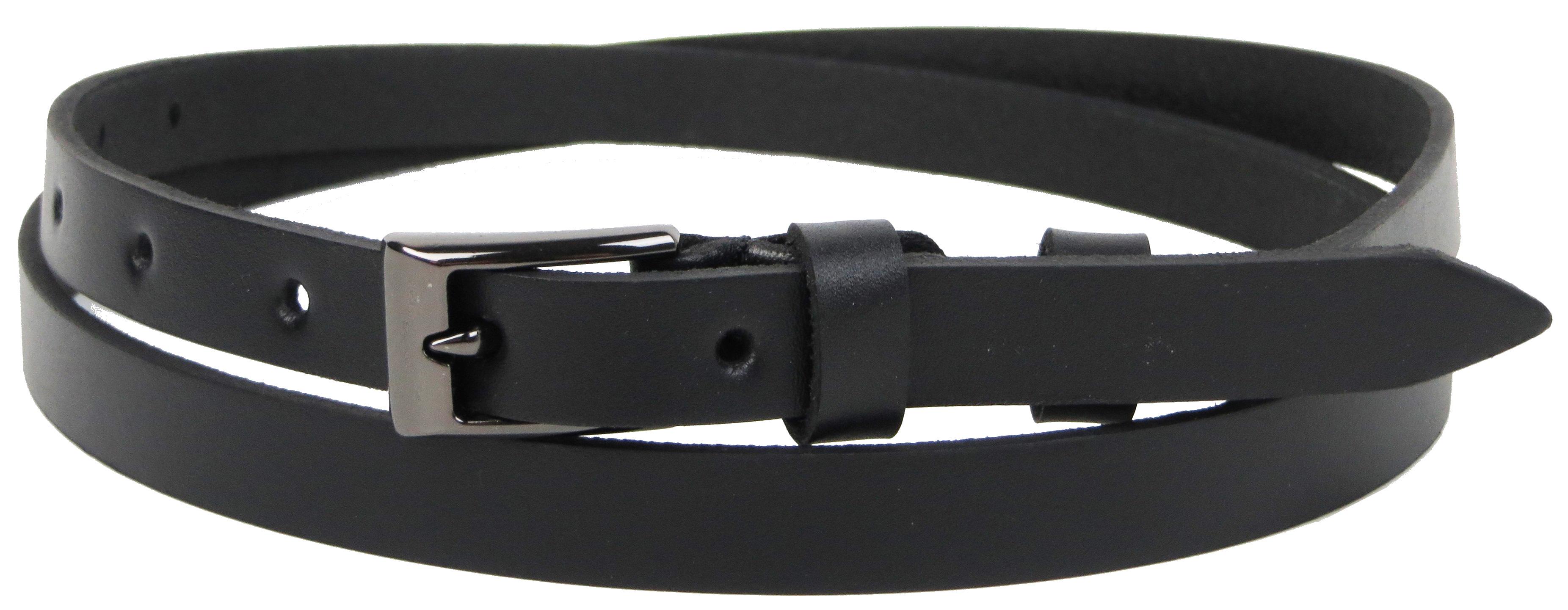 Ремінь жіночий Skipper 1,5 см Чорний (1483-15)