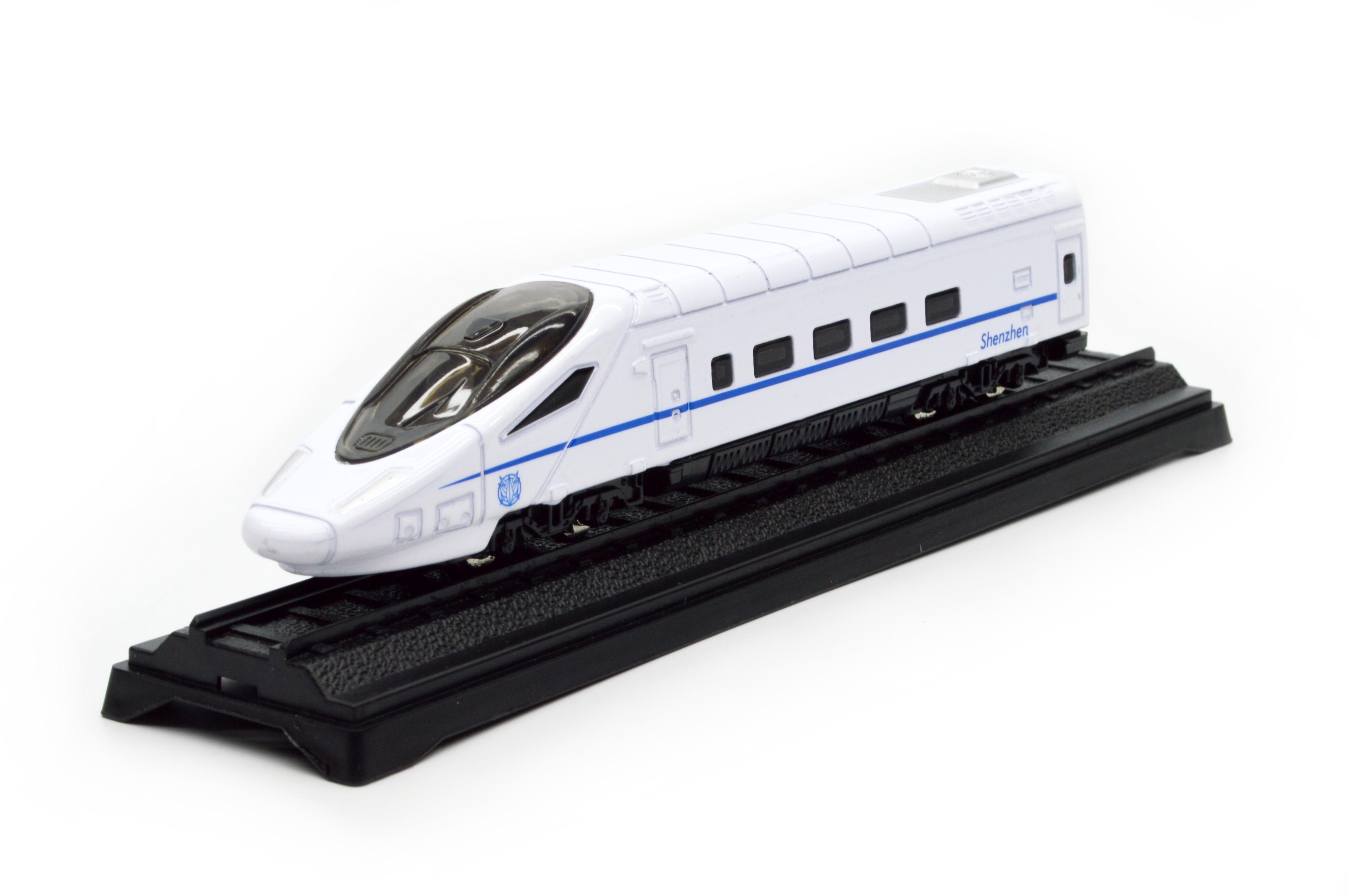 Модель металева поїзд 16 см масштаб 1:150