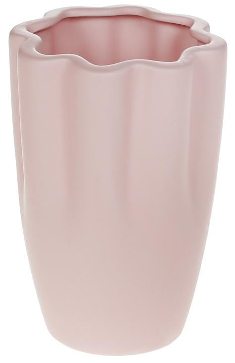 Ваза фарфоровая Stone Flower Фиори Ø9х13 см Розовый матовый (BD-727-498) - фото 1 Ваза фарфоровая Stone Flower Фиори Ø9х13 см Розовый матовый (BD-727-498) - фото 1