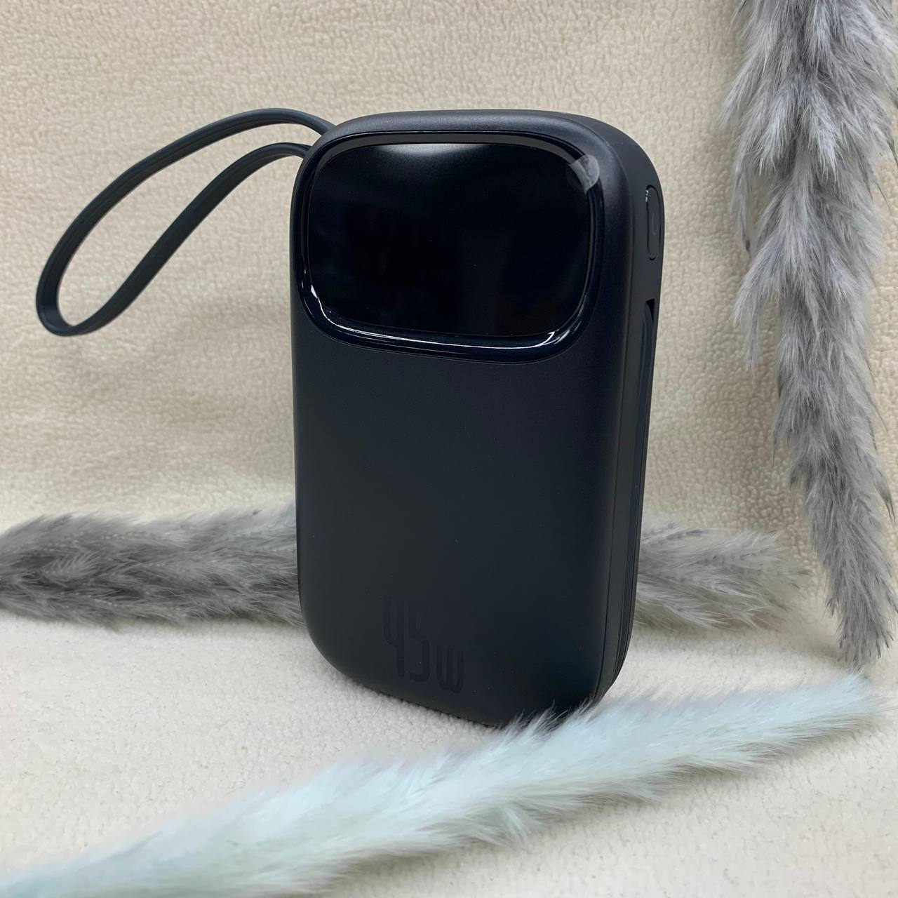 Повербанк Baseus EnerFill FC31 20000 mAh/45 W с LCD-дисплеем/4 портами и быстрой зарядкой Черный