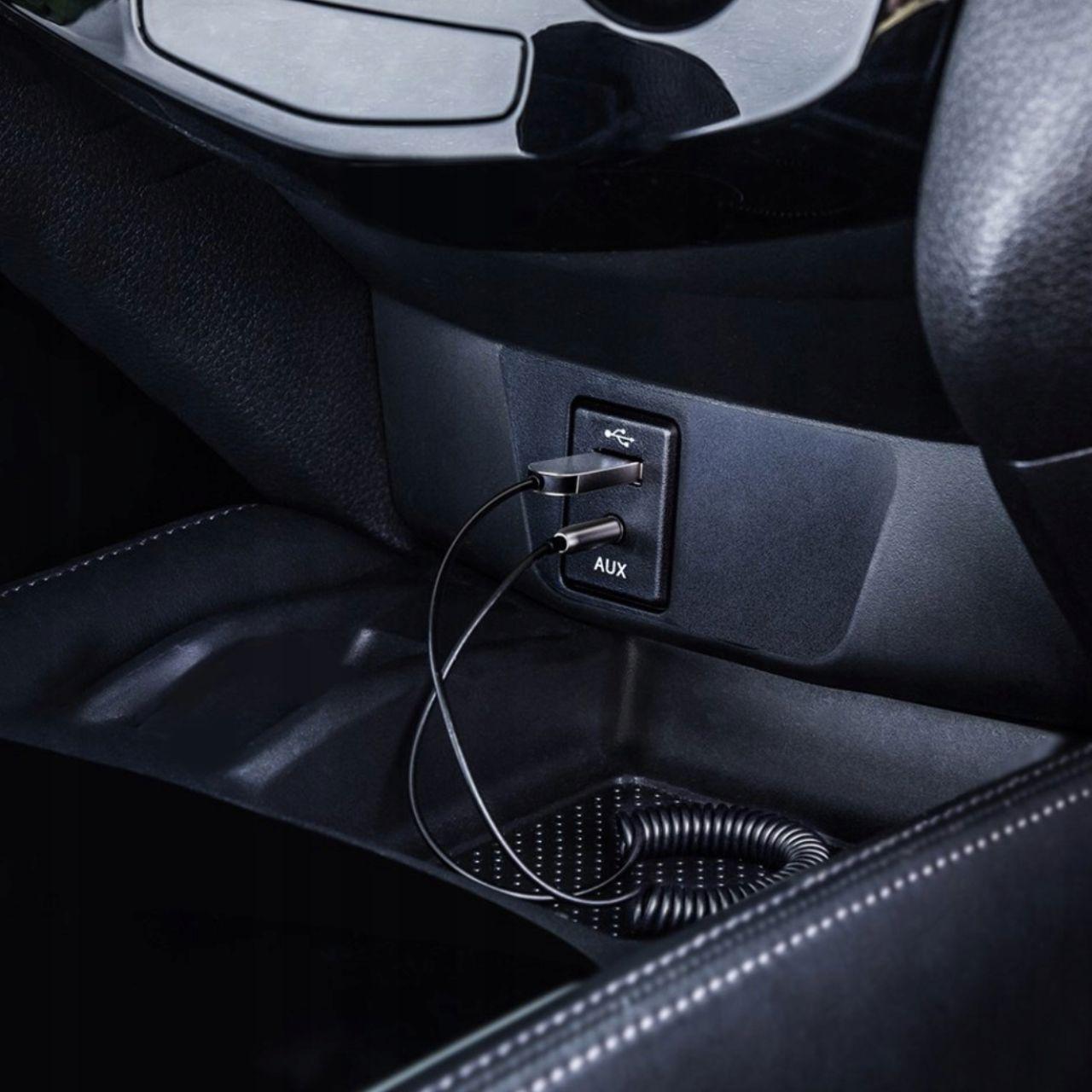 Bluetooth-ресивер AUX для автомобіля Baseus BA01 USB Wireless adapter cable Black (29527461) - фото 7
