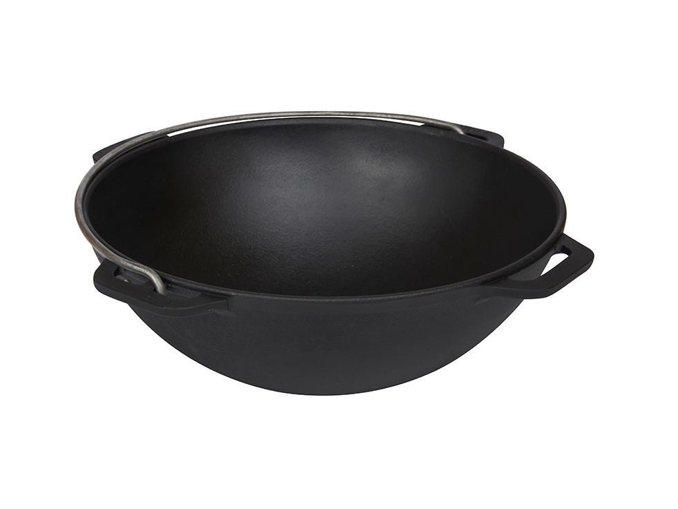 Казан чавунний азіатський Brizoll 4 л з кришкою-сковородою і триногою - фото 4 Казан чавунний азіатський Brizoll 4 л з кришкою-сковородою і триногою - фото 4