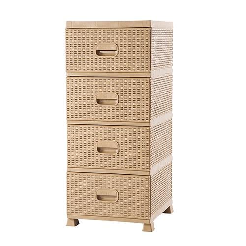 Комод VIOLET House 0357 Ротанг 38х45х90 см Cream - фото 1 Комод VIOLET House 0357 Ротанг 38х45х90 см Cream - фото 1