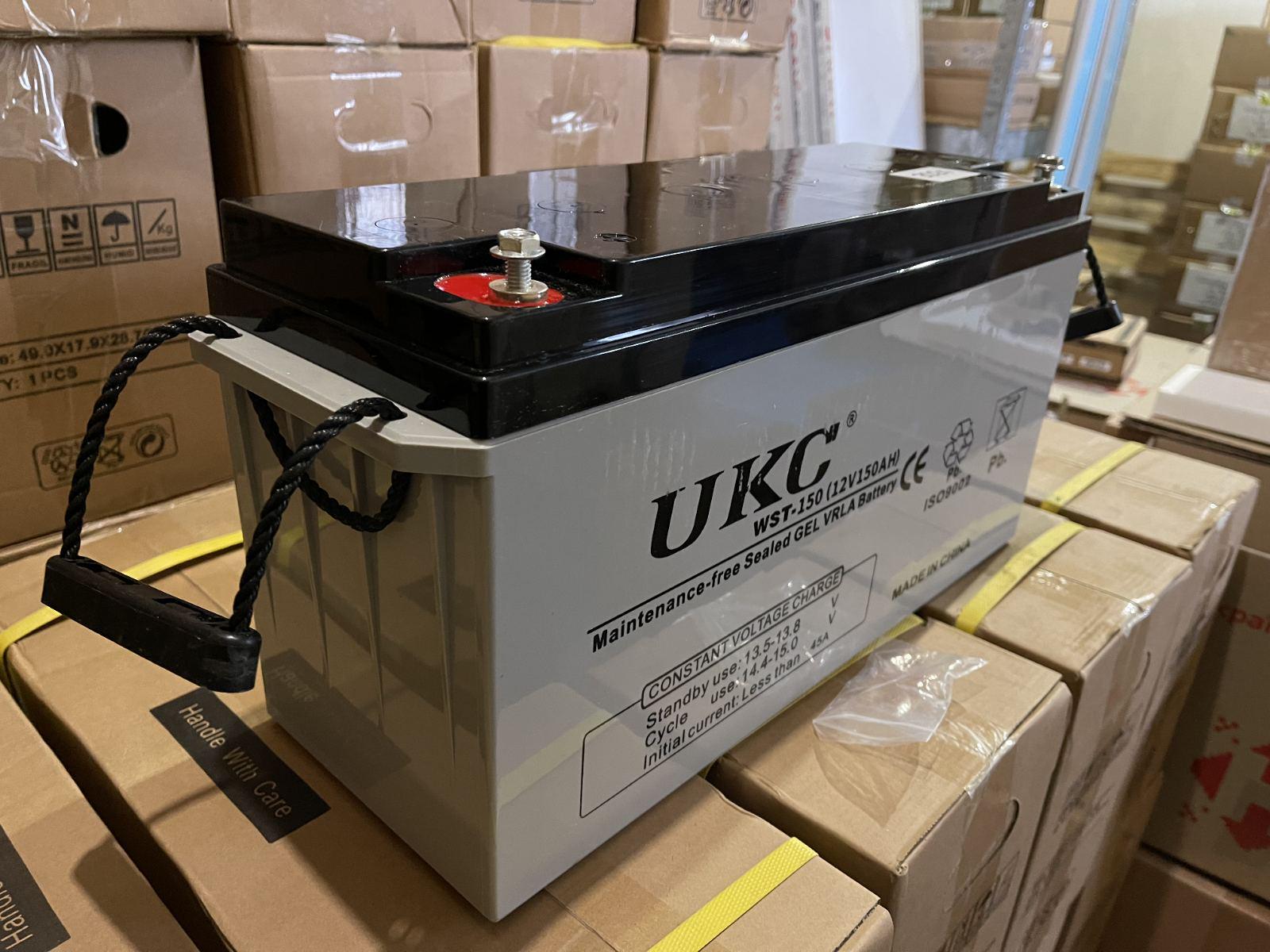 Аккумулятор гелевый UKC GEL Battery тяговой 150 Ah 12 V (11653307) - фото 5 Аккумулятор гелевый UKC GEL Battery тяговой 150 Ah 12 V (11653307) - фото 5