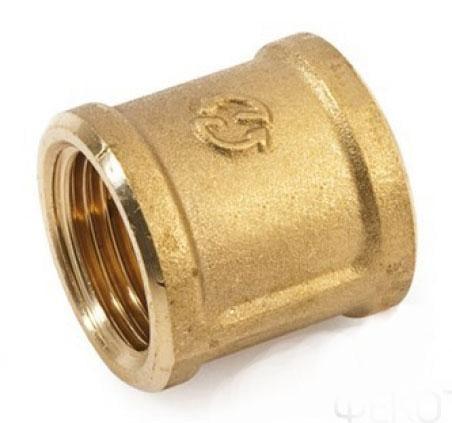 Муфта соединительная General Fittings В/В 1 1/2" латунь (2600.46)