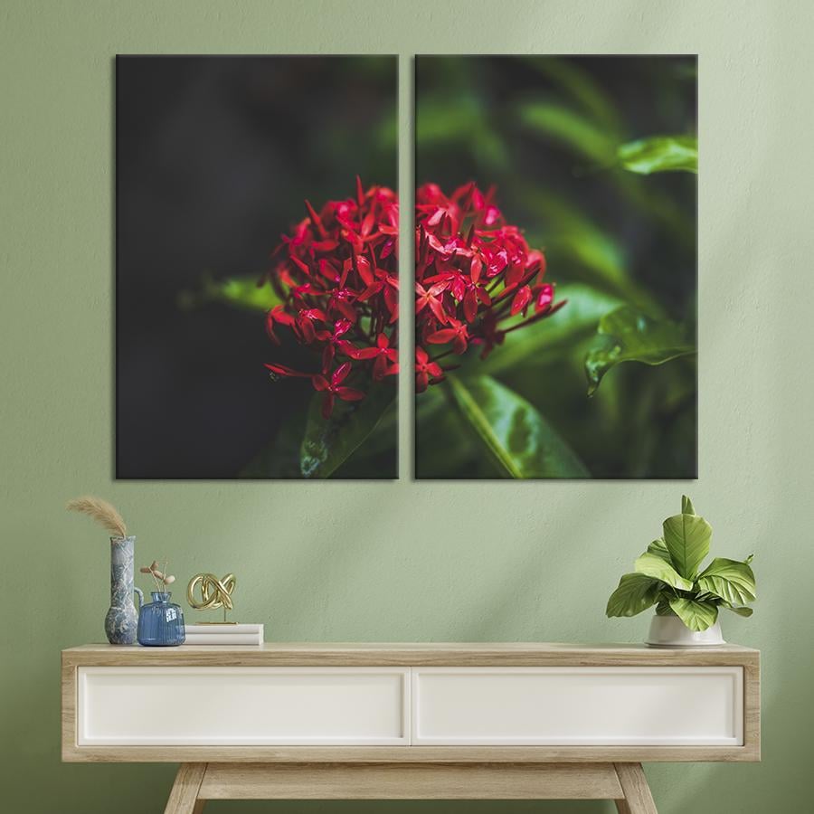 Картина на холсте Дикий тропический цветок 165x122 см (913-2)